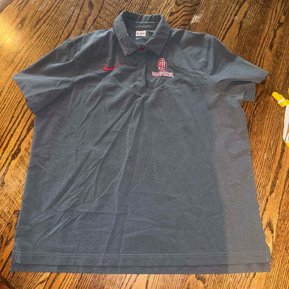 Oklahoma Nike Dri Fit Polo
